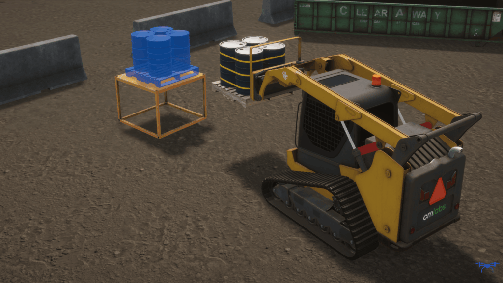Compact Track Loader Simulator - CM Labs