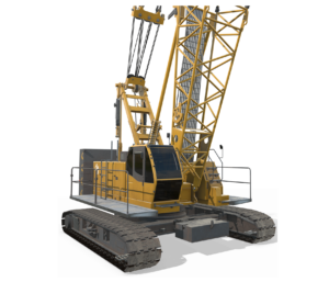 Crawler Crane Render
