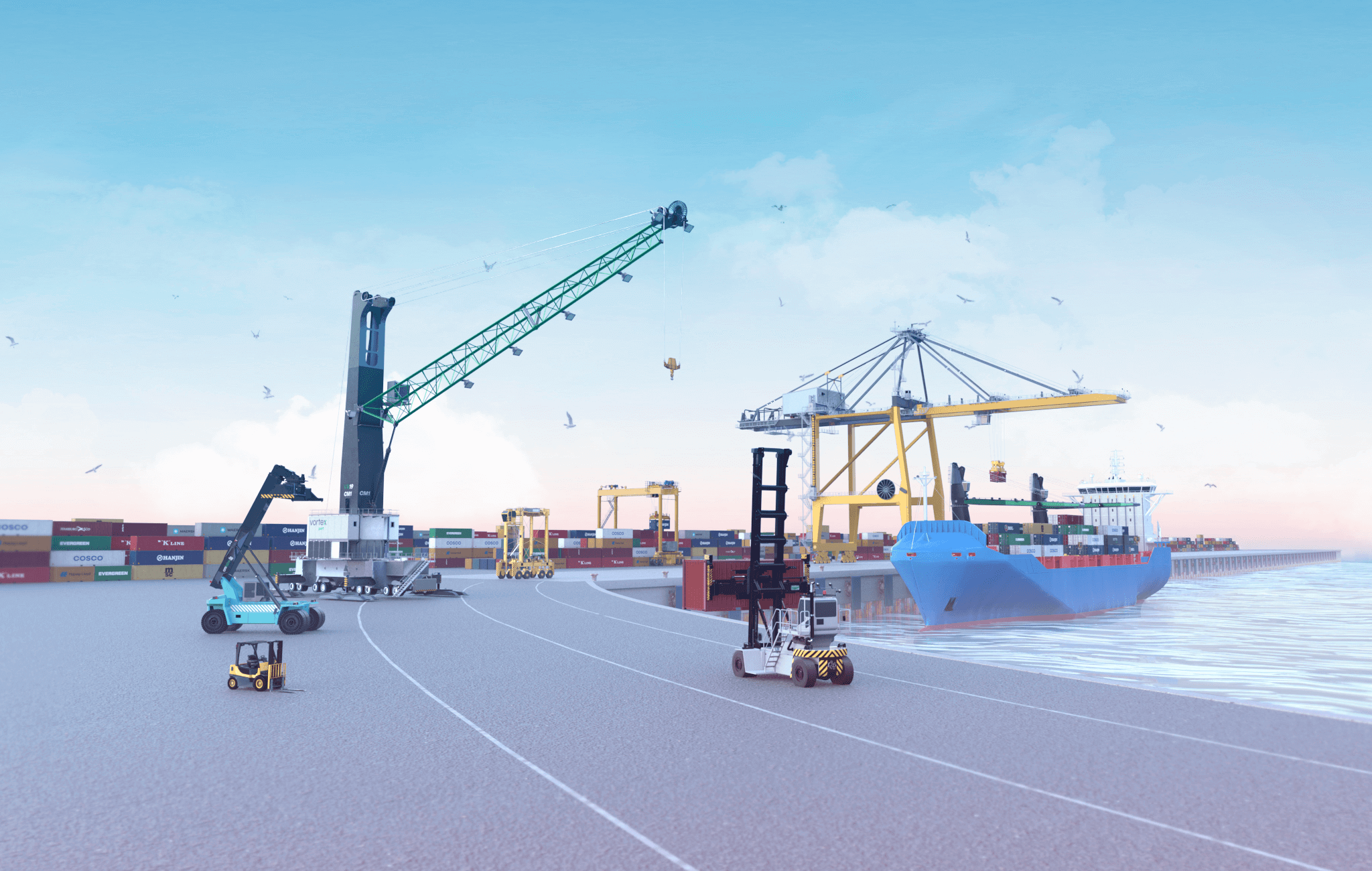 Heavy Equipment Simulation Training for Port and Terminal Operations ...